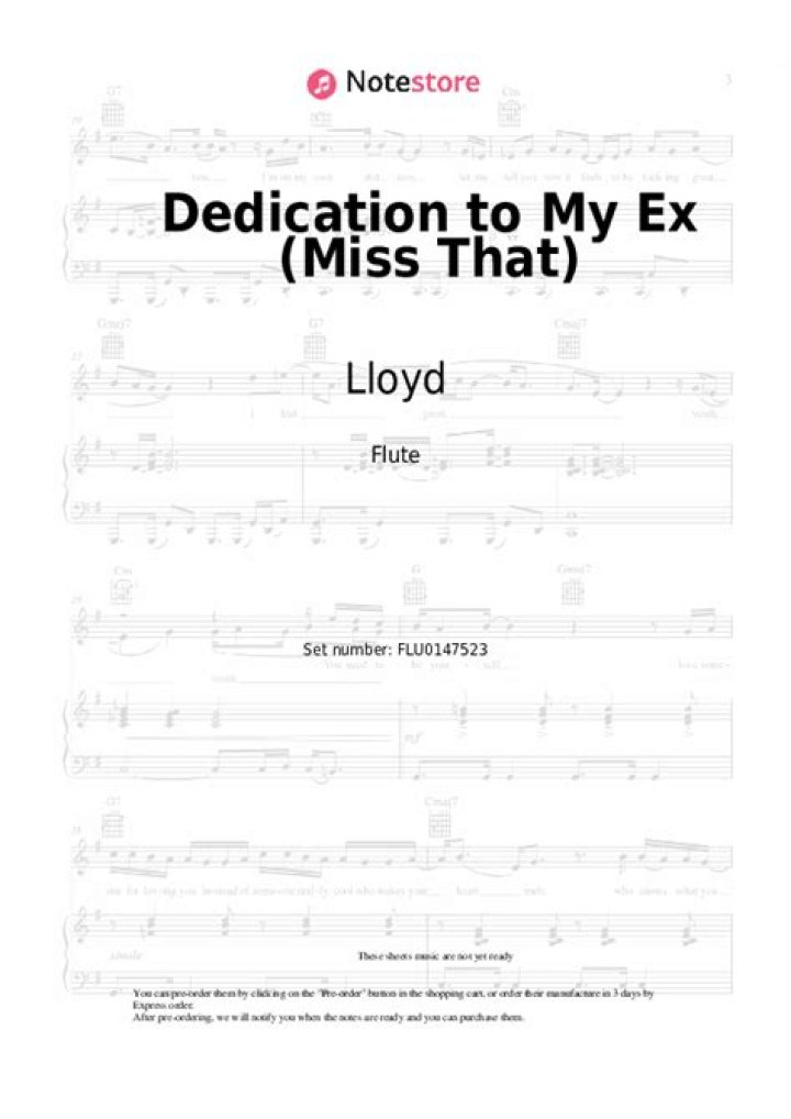 Dedication To My Ex (Miss That)