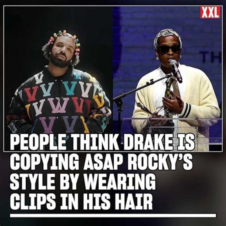 Drake's New Hair Clips Copy ASAP Rocky's, According To Fans