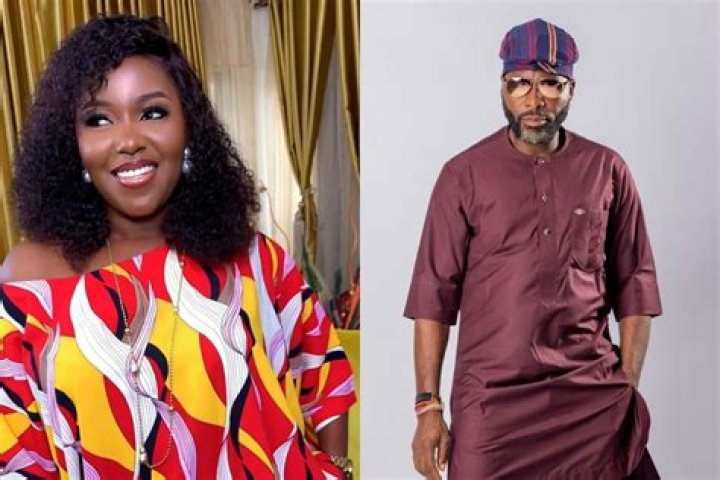 
Reactions As Ibrahim Yekeen “Iteledicon” Shares Loved-Up Photos Of Himself With Actress Biola Bayo 