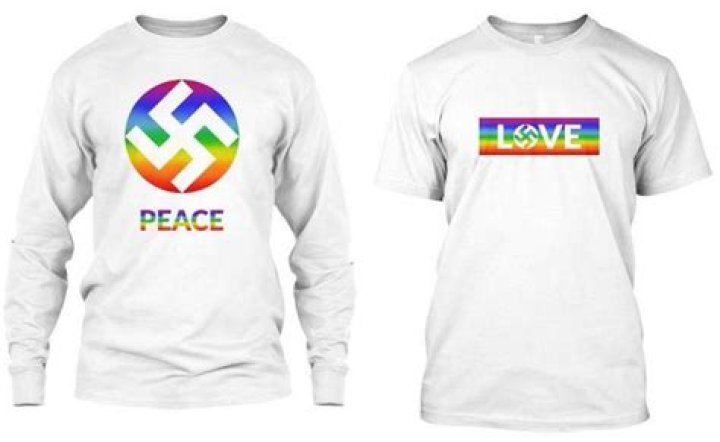 T-Shirt Company Tries To "Reclaim" The Swastika As A Symbol Of Love. Fails Miserably.