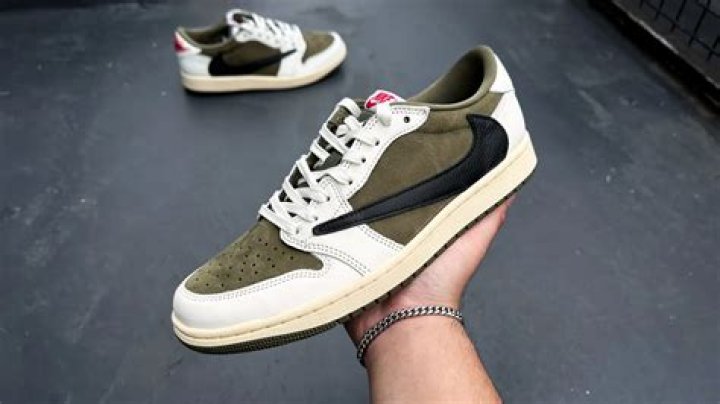 Travis Scott x Air Jordan 1 Low "Olive" Surfaces Online: First Look
