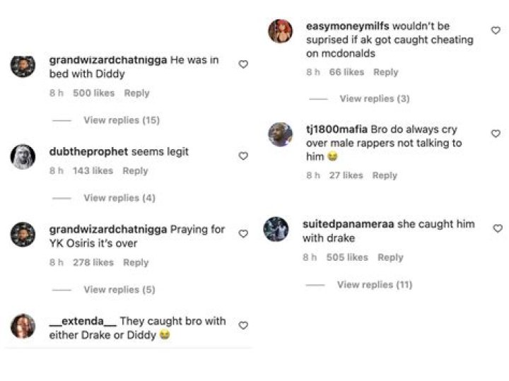 
“Why she air bro out like that”: Hilarious YK Osiris memes trend in wake of baby mama’s Instagram story 